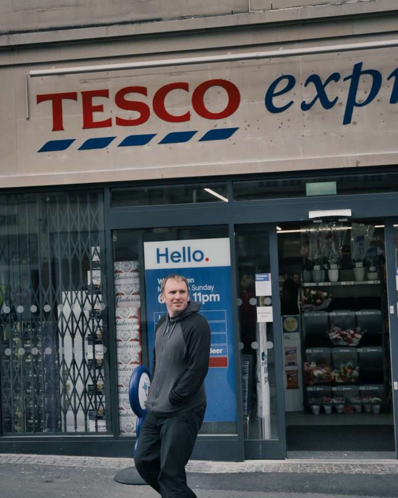Andy from Unit Digital at Tesco in Sheffield